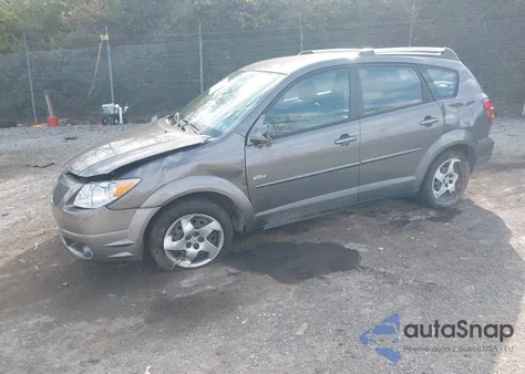 2005 Pontiac Vibe из США, поврежденный, VIN 5Y2SL63885Z444461